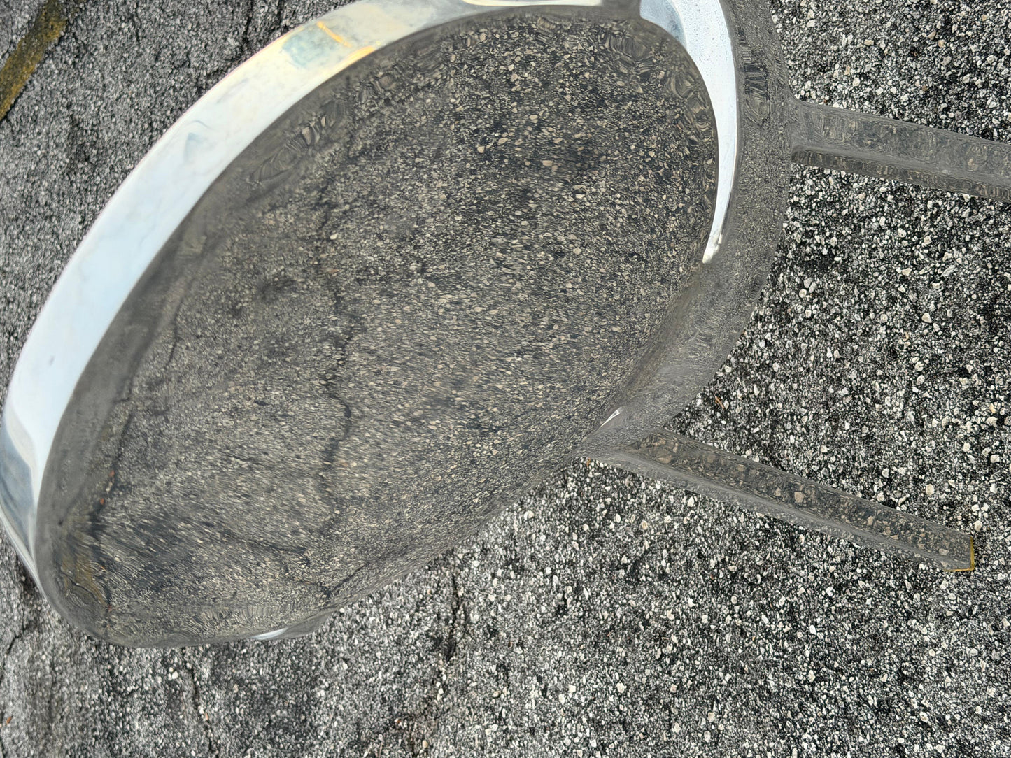 Frisman Vintage Emeco Arm Chair Polished Aluminum Philippe Starck