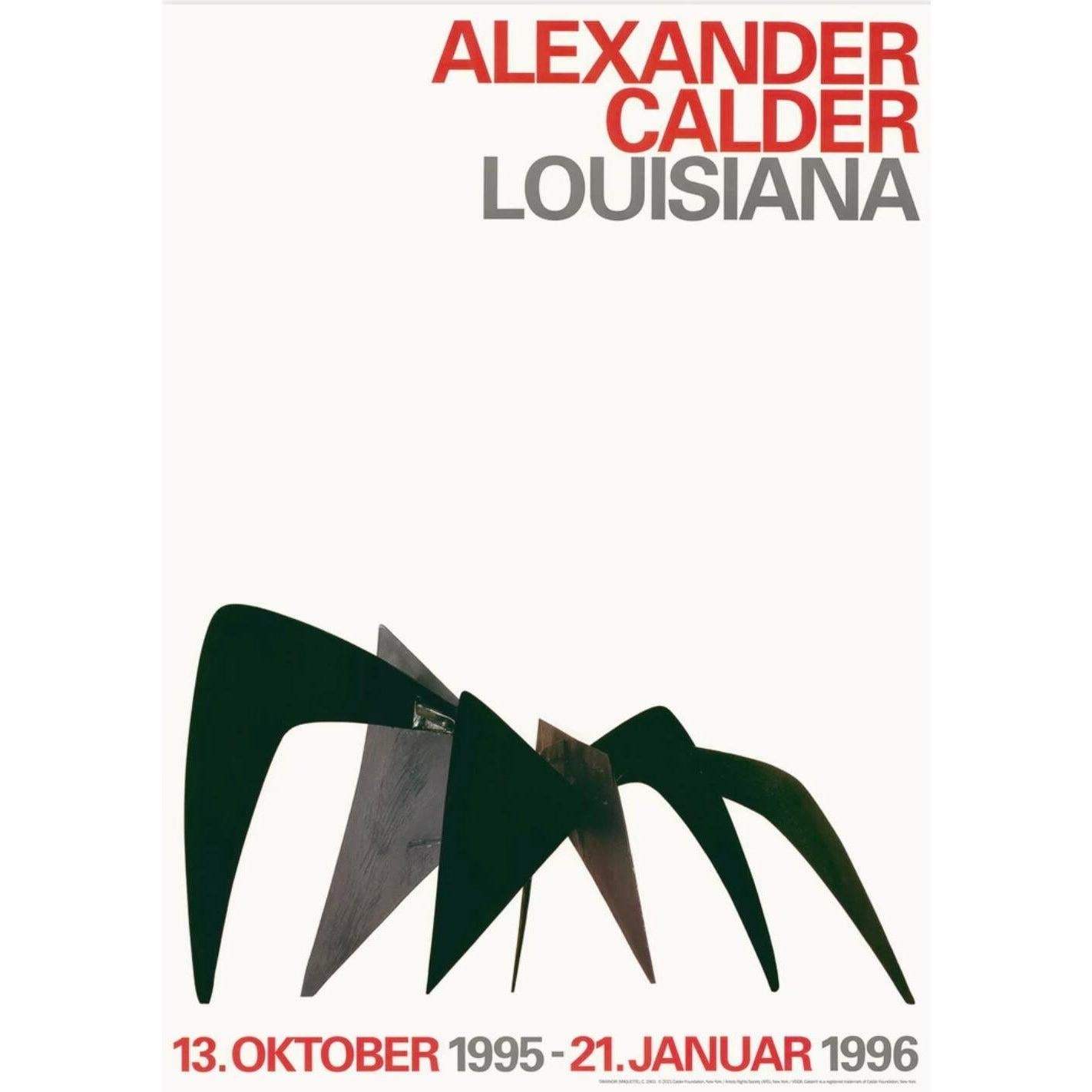 Frisman Vintage Original Alexander Calder ANTEATER Anniversary Museum Exhibition Litho Poster