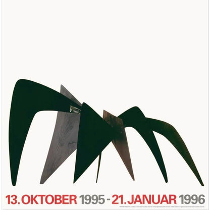 Frisman Vintage Original Alexander Calder ANTEATER Anniversary Museum Exhibition Litho Poster