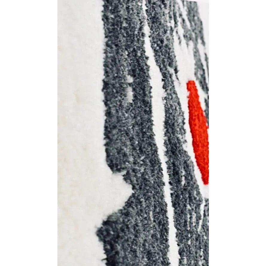Frisman Vintage Mid Century Modern Scandinavian Calder Miro Style Hand Tufted Abstract Tapestry