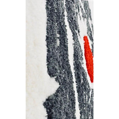 Frisman Vintage Mid Century Modern Scandinavian Calder Miro Style Hand Tufted Abstract Tapestry