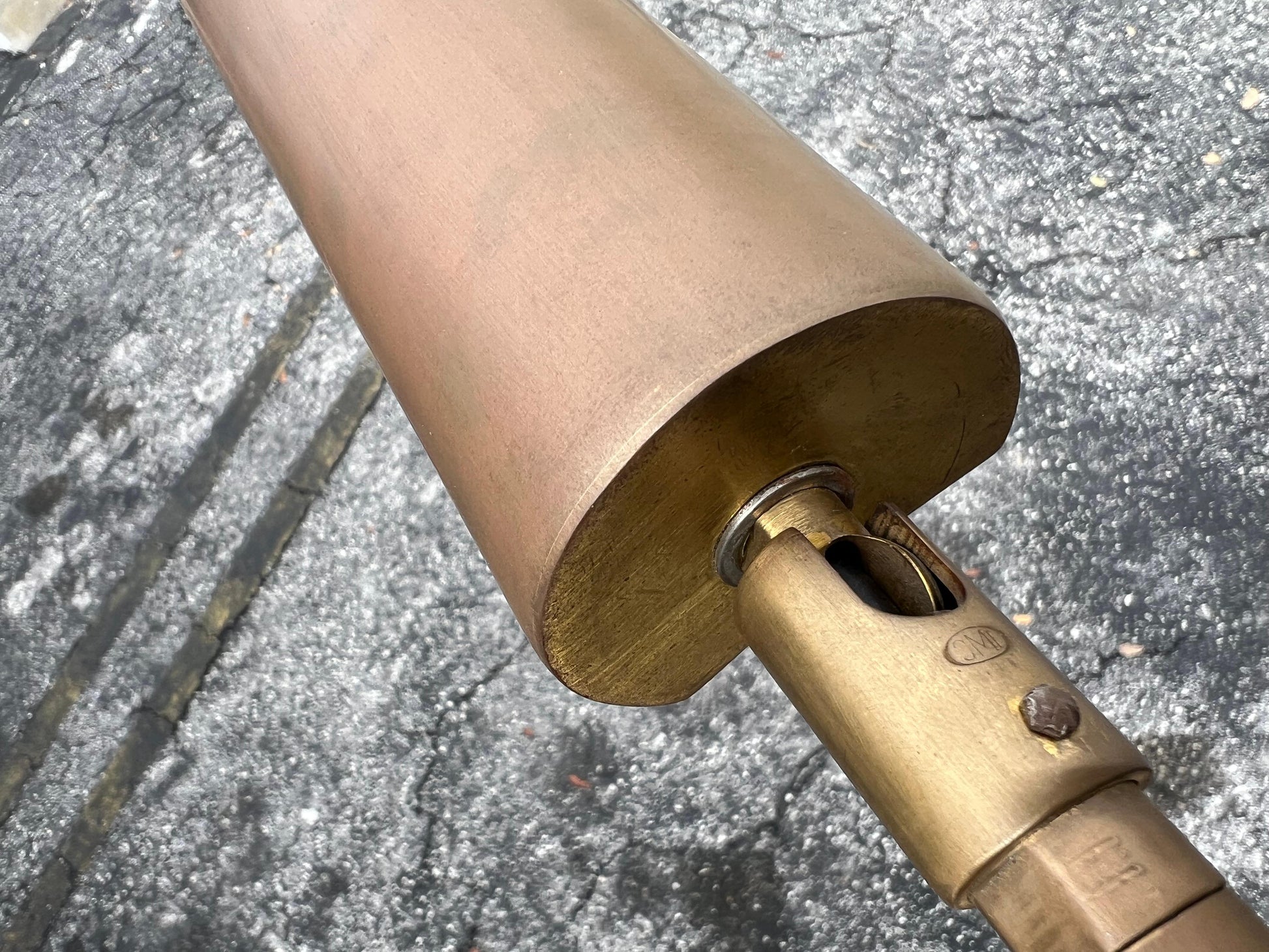 Frisman Vintage Articulated Brass Floor Lamps By Koch & Lowy