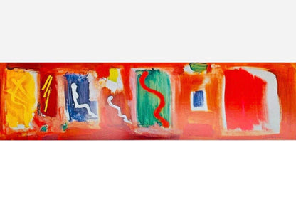 Frisman Vintage 70s XL Original Hans Hofmann Exhibition Lithograph Poster Emmerich Gallery NYC