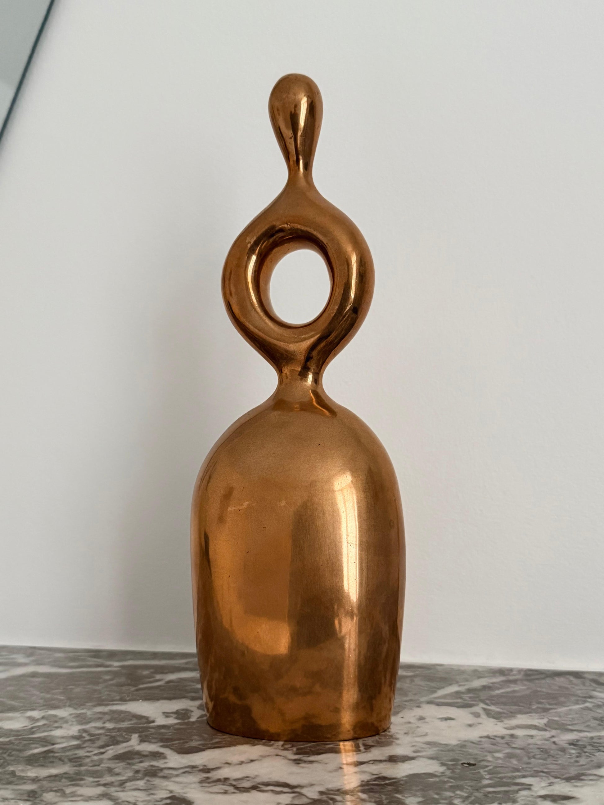 Frisman Vintage Philippe Denis Bronze Sculpture ca' 1960's