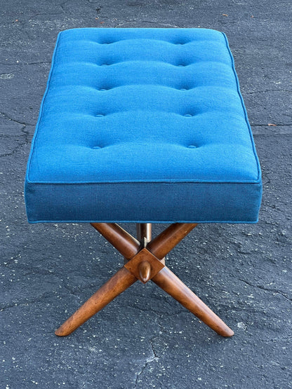 frisman vintage Classic Upholstered Bench by T.H. Robsjohn-Gibbings