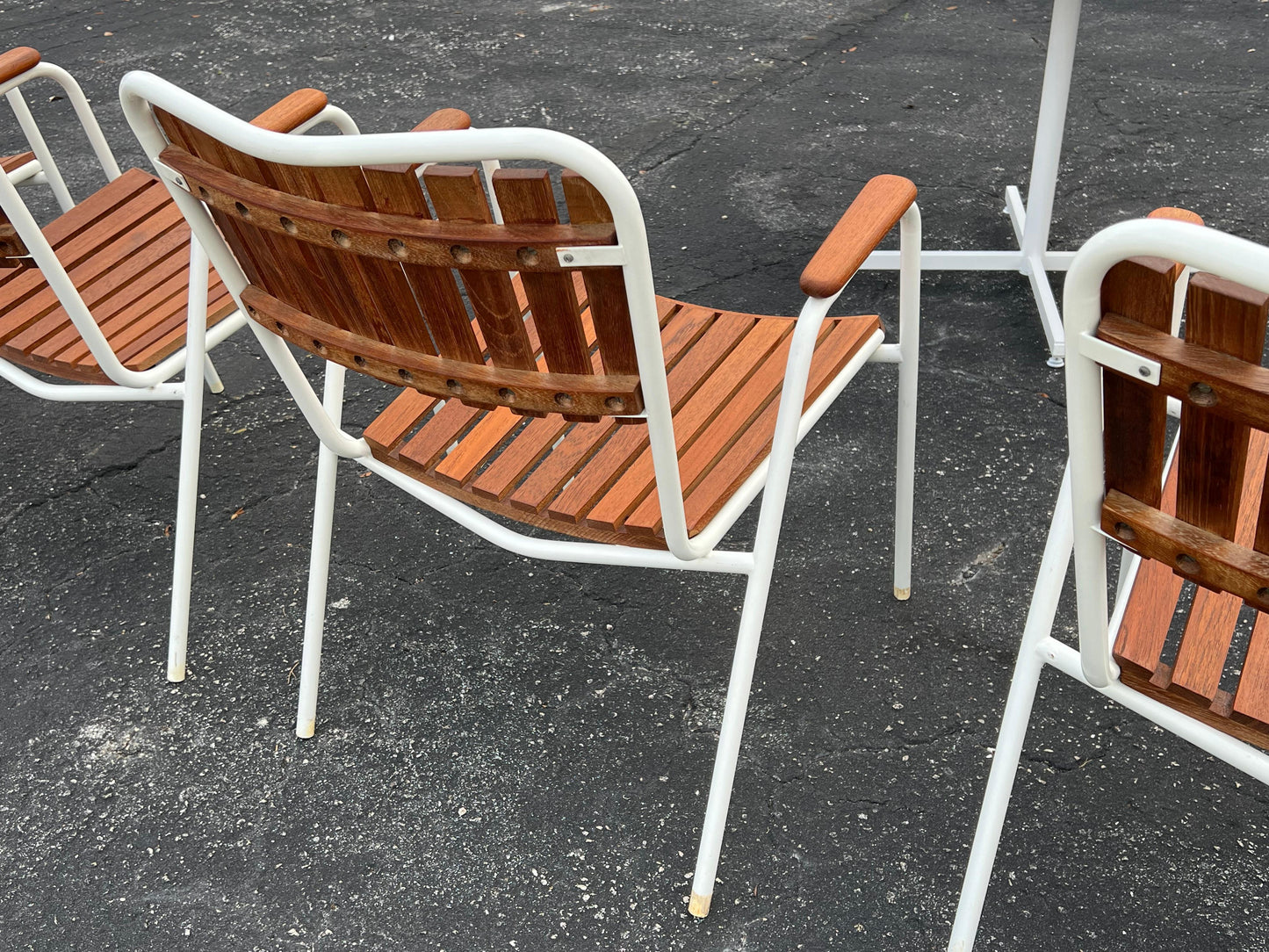 frisman vintage Danish Mid Century Outdoor Set By Daneline