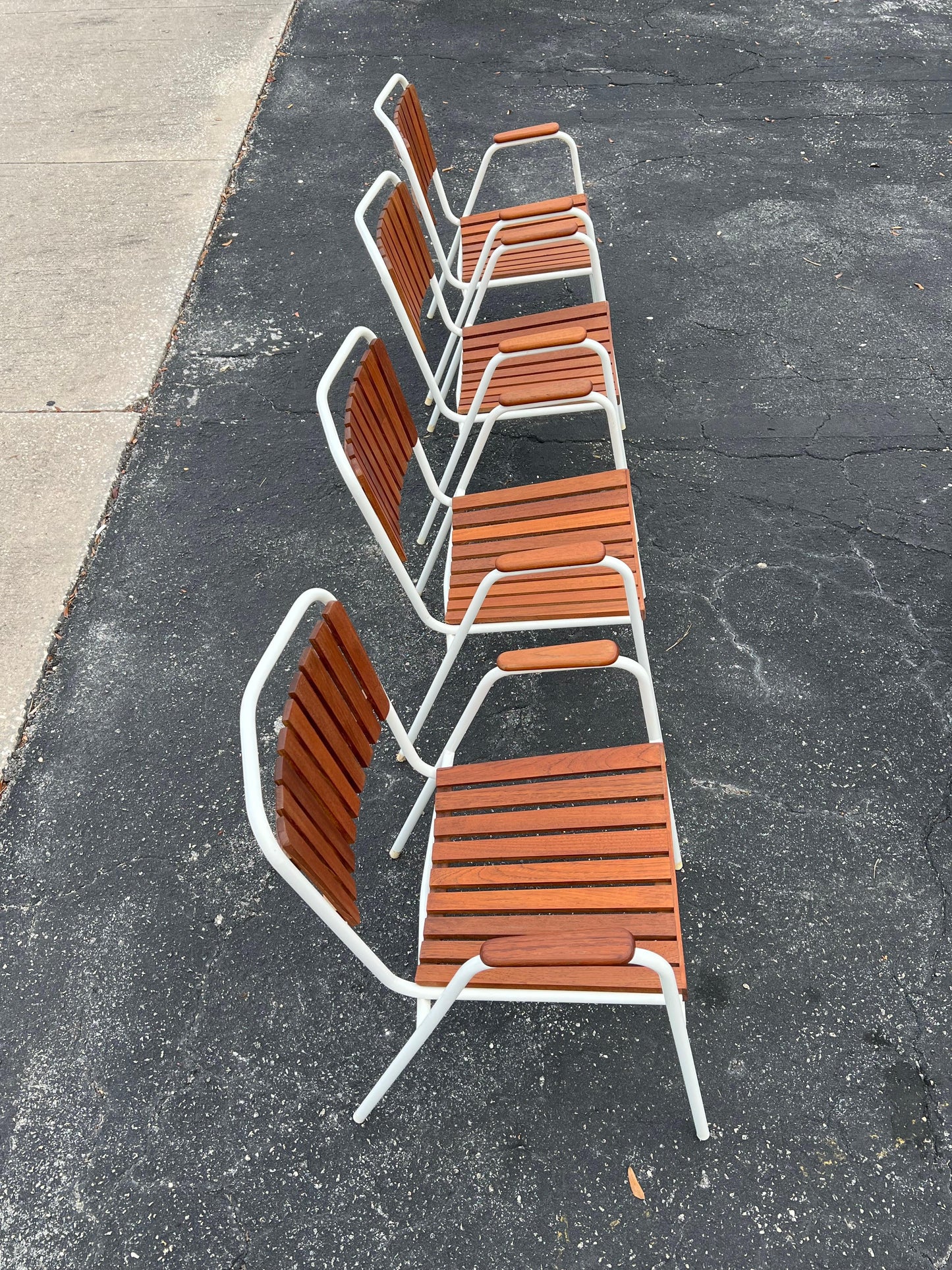 frisman vintage Danish Mid Century Outdoor Set By Daneline