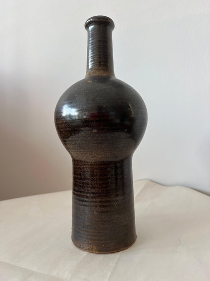 Ceramic Vase By Okki Laine Finland Ca' 1950's