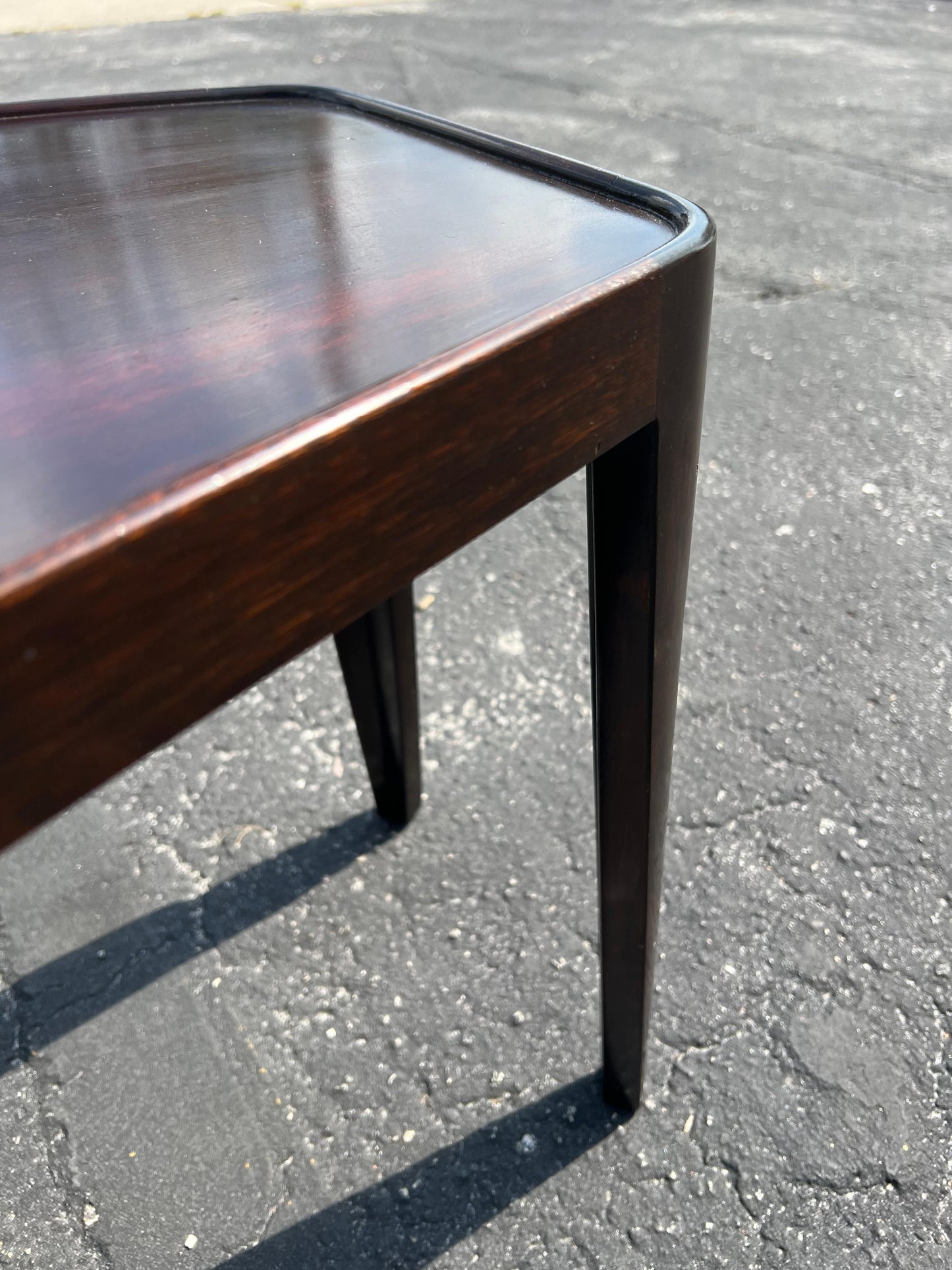 Vintage "Wedge" Table By Edward Wormley For Dunbar