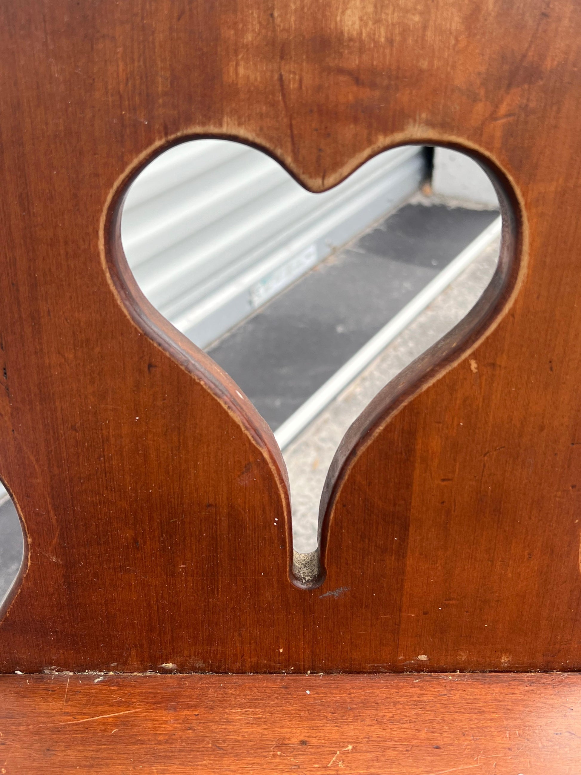 frisman vintage Vintage "Heart" Milking Stool Ca' 1950's