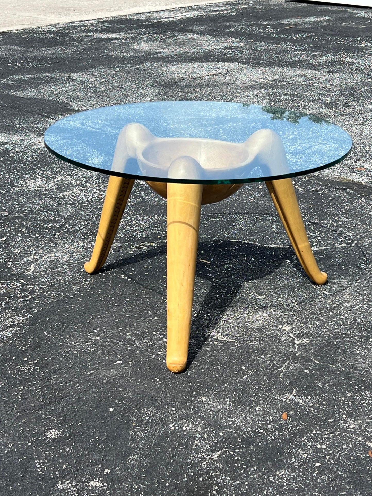 Unusual Italian Coffee Table Ca' 1950's