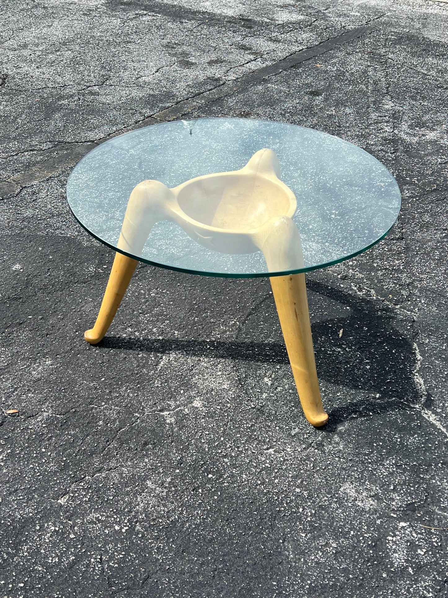 Unusual Italian Coffee Table Ca' 1950's