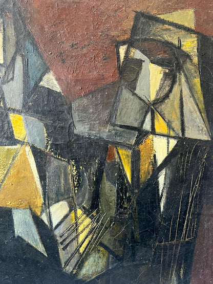 An Important Modernist Painting By Hilda Altschule 1950