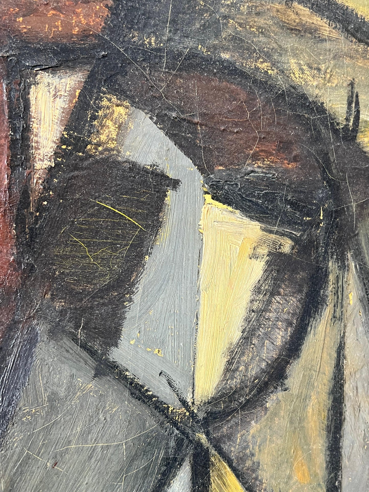 An Important Modernist Painting By Hilda Altschule 1950