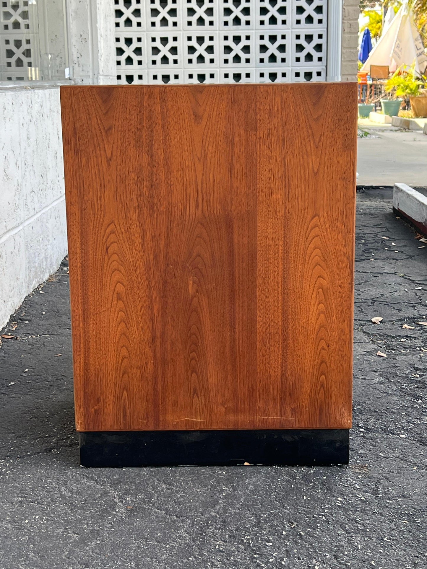 Frisman Vintage Jens Risom Filing Cabinet in Walnut