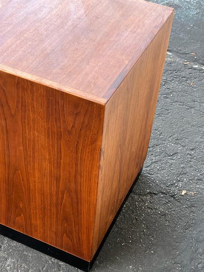 Frisman Vintage Jens Risom Filing Cabinet in Walnut