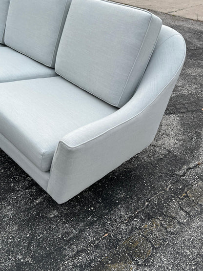 Frisman Vintage Classic Jens Risom Three Seat Sofa Ca' 1960's