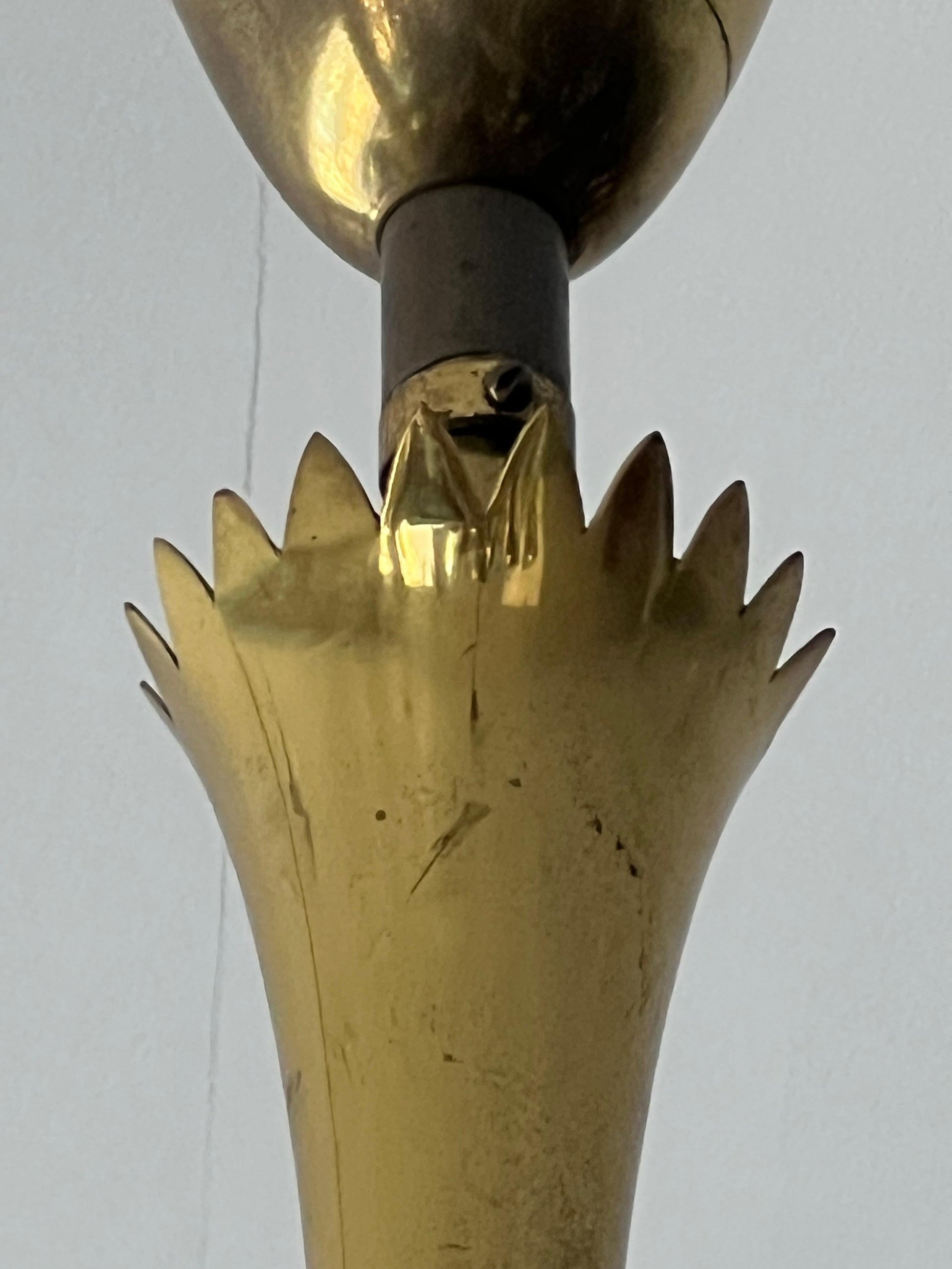 Frisman Vintage An Important And Rare Chandelier By Osvaldo Borsani ca' 1940's Brass