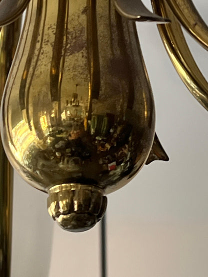 Frisman Vintage An Important And Rare Chandelier By Osvaldo Borsani ca' 1940's Brass
