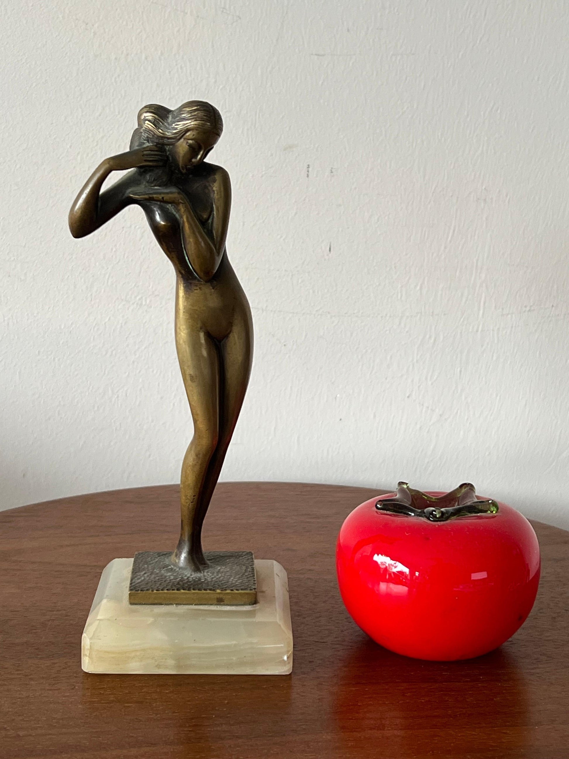 Frisman Vintage An Elegant Bronze Nude Ca' 1940's