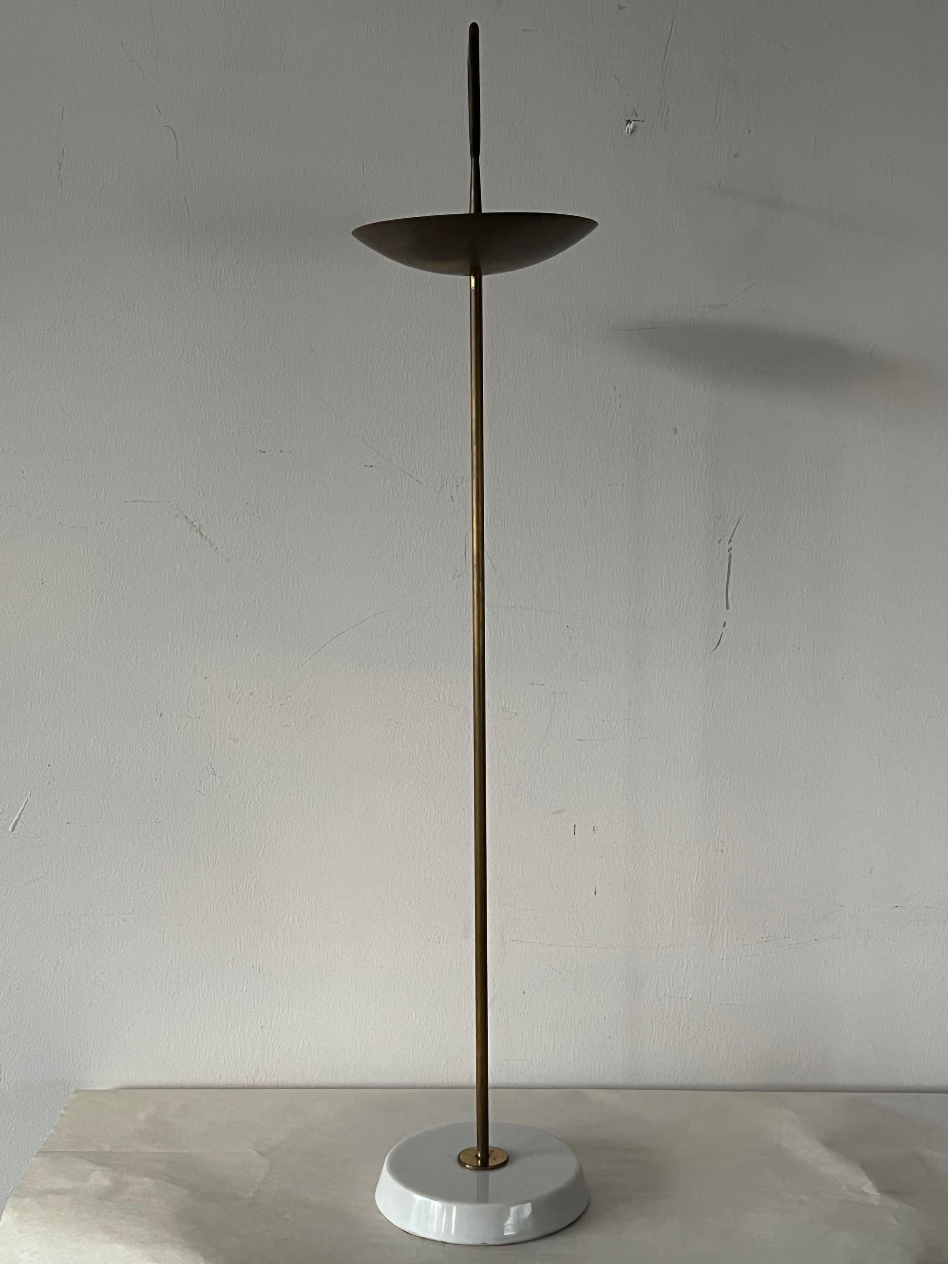 Frisman Vintage An Elegant Italian Cigarette Table ca' 1950's Brass And Marble
