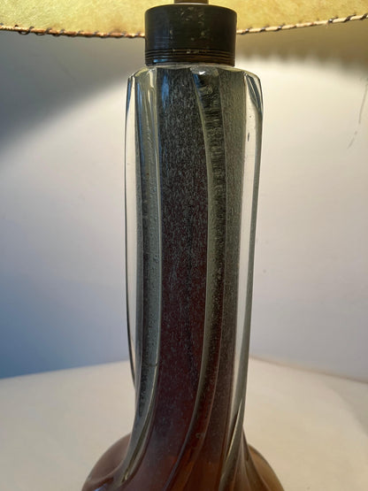 Frisman Vintage A Classic Glass Table Lamp By Seguso ca' 1950's