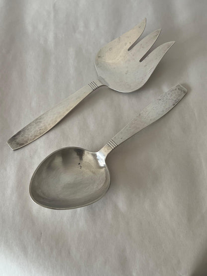 Frisman Vintage Allan Adler Sterling Silver Flatware Pieces ca' 1960's