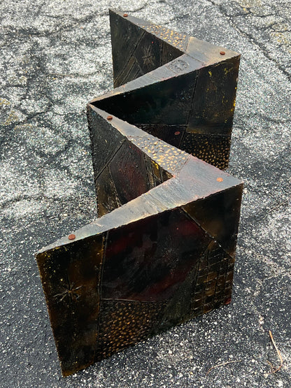 Frisman Vintage Paul Evans Coffee Table Brutalist Zig Zag ca' 1960's