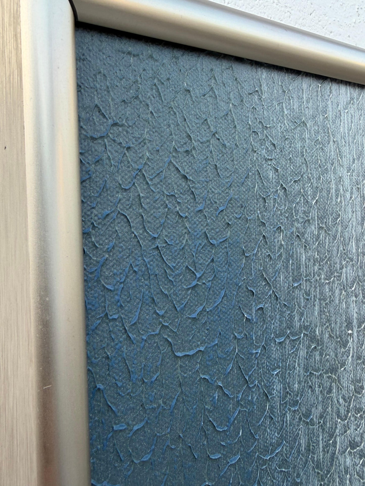 Frisman Vintage NYC Cityscape Painting By Albert ca' 1993 Decor