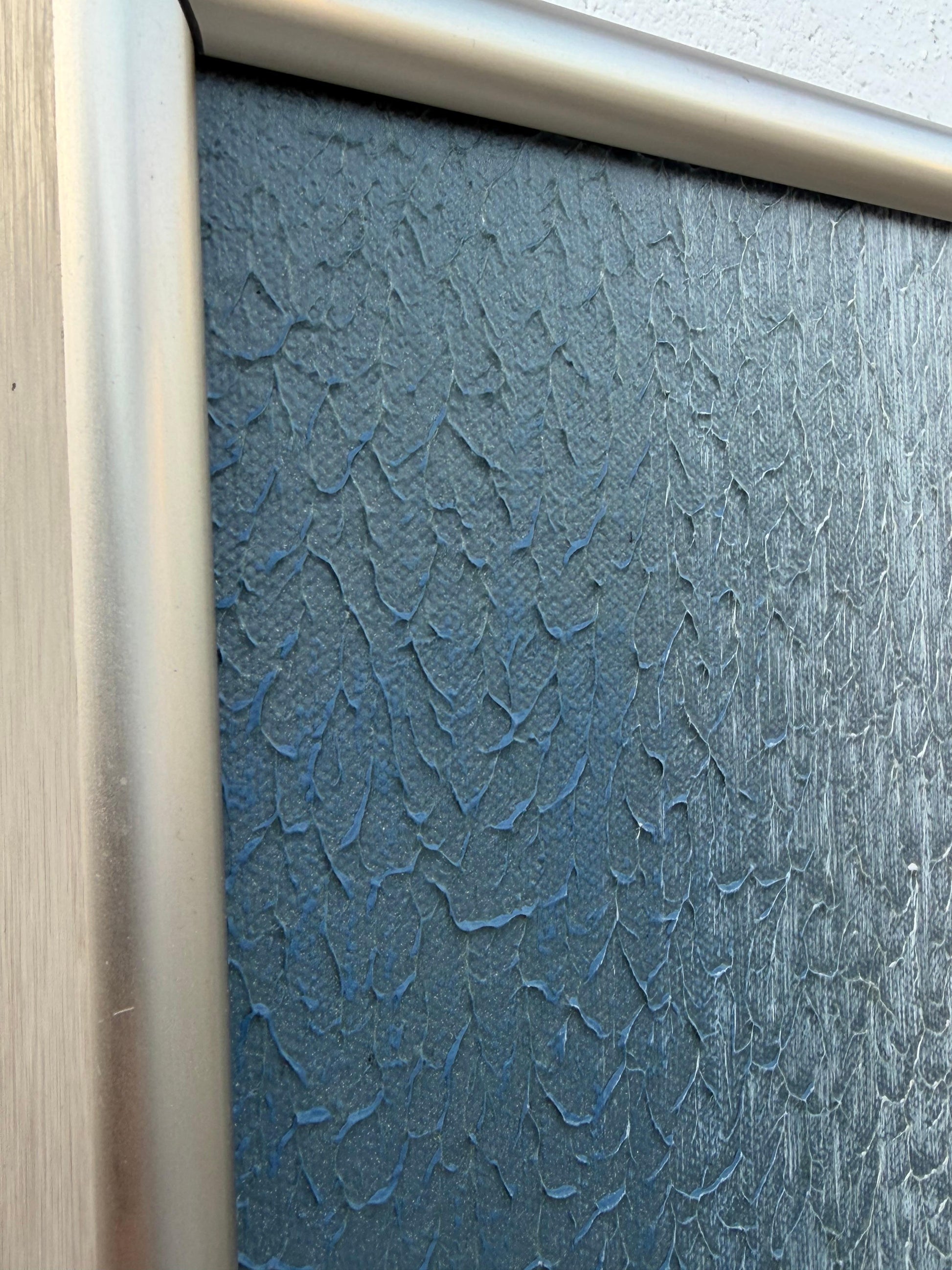 Frisman Vintage NYC Cityscape Painting By Albert ca' 1993 Decor