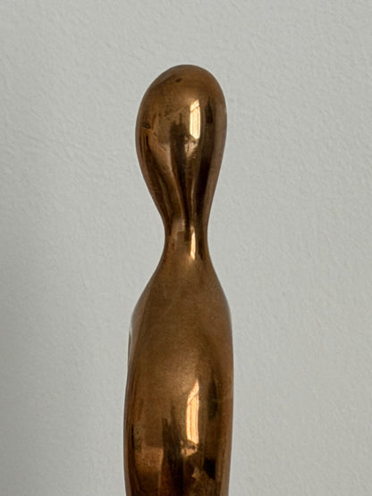 Frisman Vintage Philippe Denis Bronze Sculpture ca' 1960's