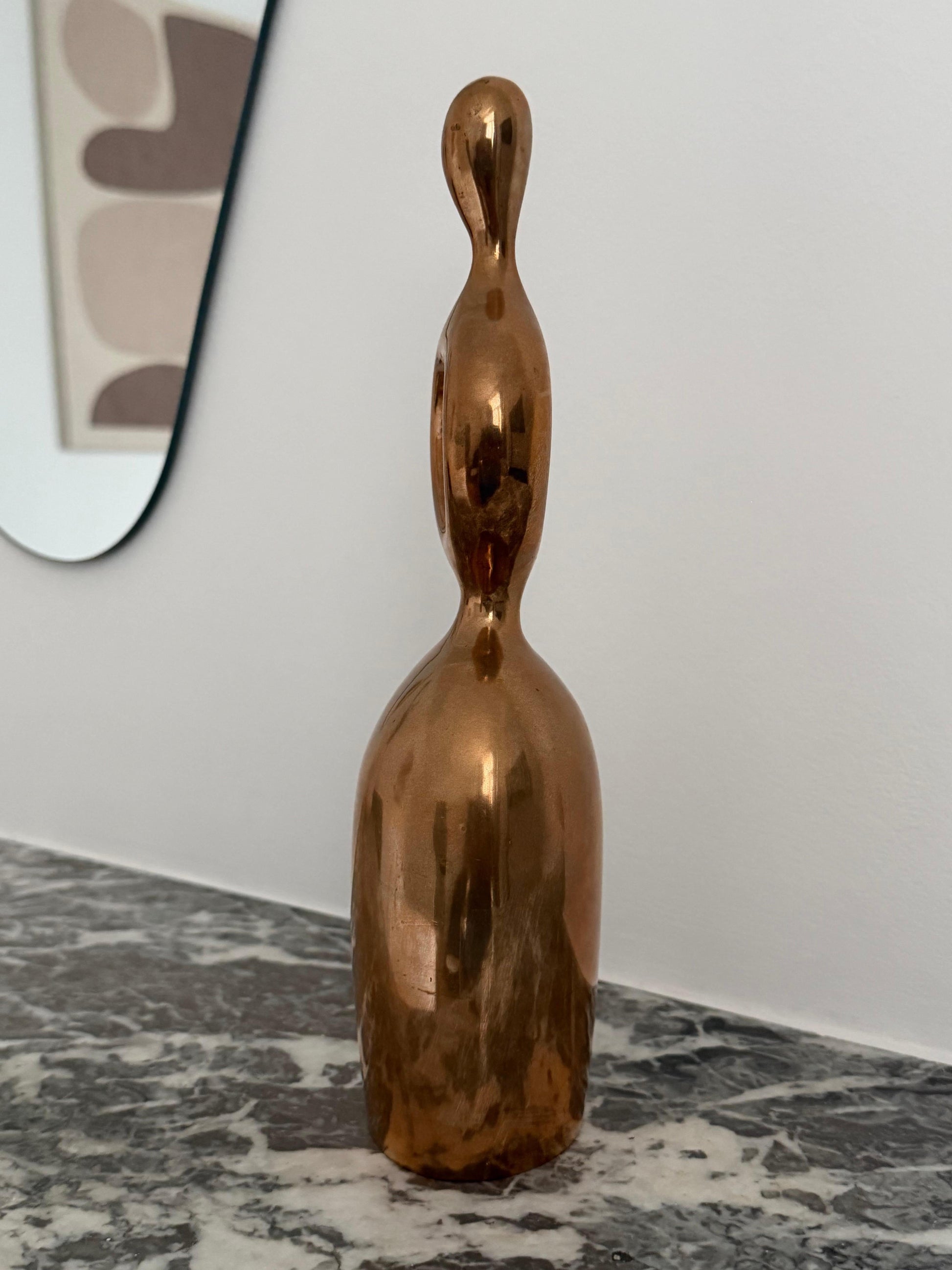 Frisman Vintage Philippe Denis Bronze Sculpture ca' 1960's