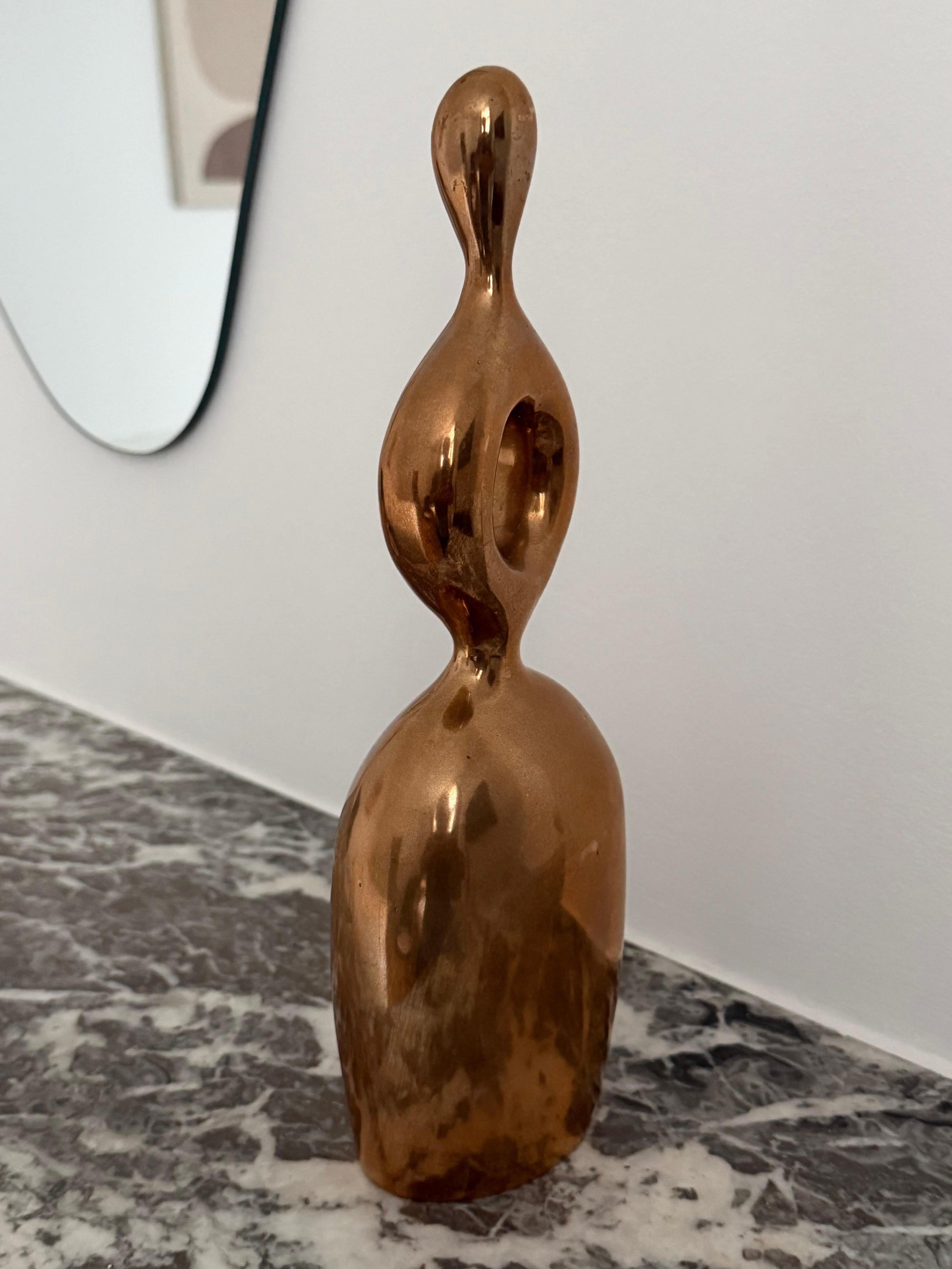 Frisman Vintage Philippe Denis Bronze Sculpture ca' 1960's