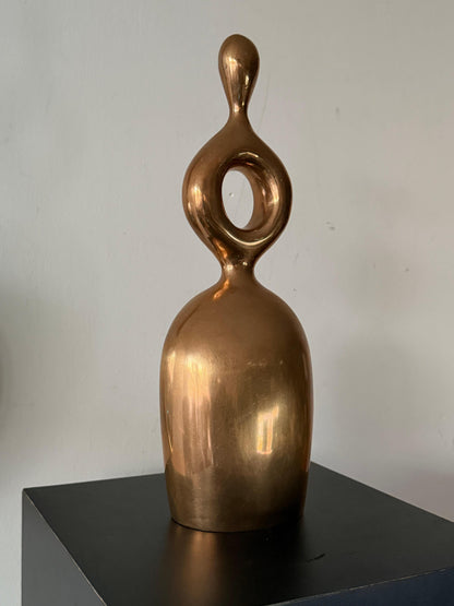 Frisman Vintage Philippe Denis Bronze Sculpture ca' 1960's