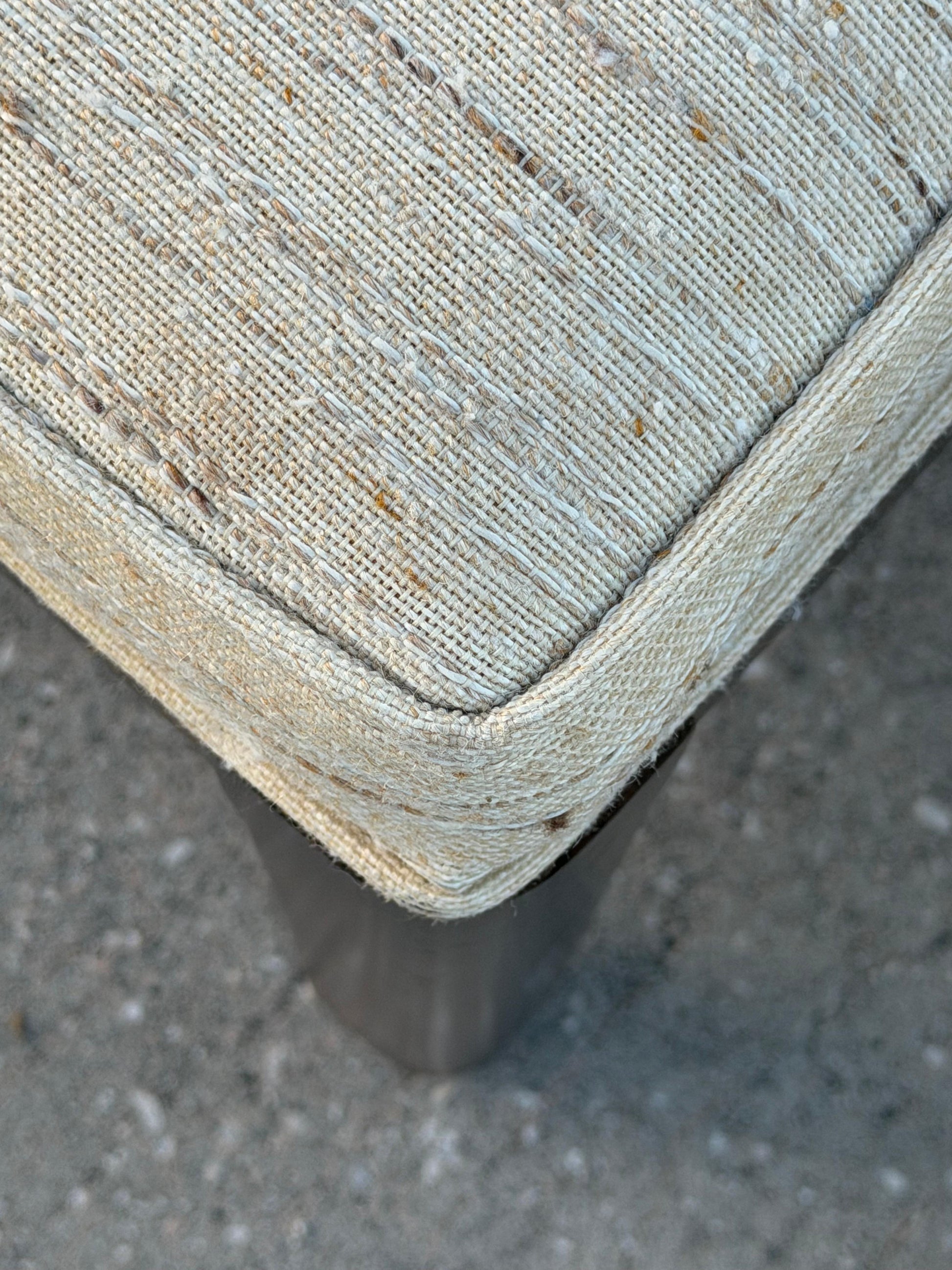 Frisman Vintage A Pair Of Classic X Base Upholstered Benches By Drexel Heritage ca' 1960's