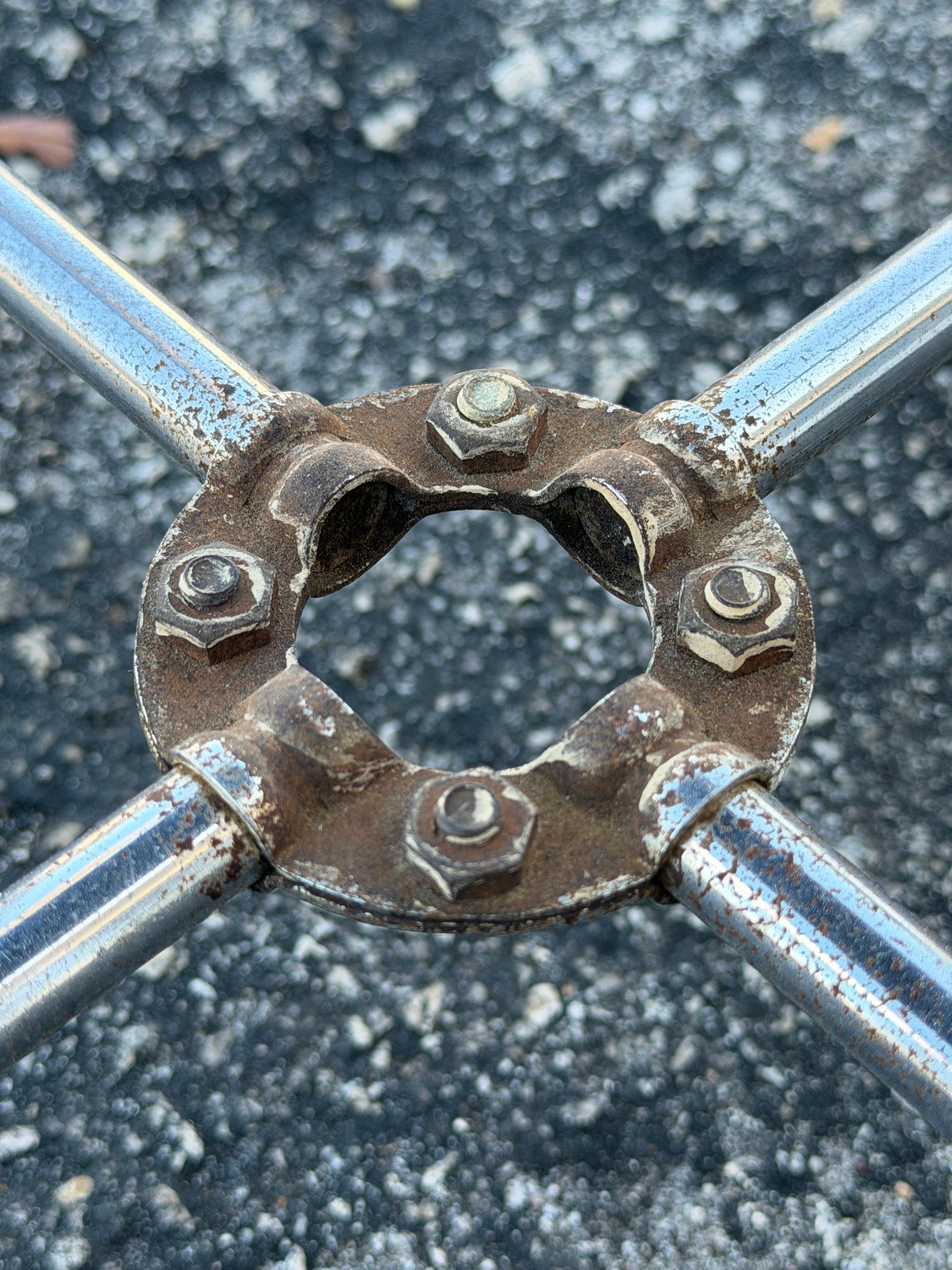 Frisman Vintage An Unusual Art Deco Table By Chrometube ca' 1930's