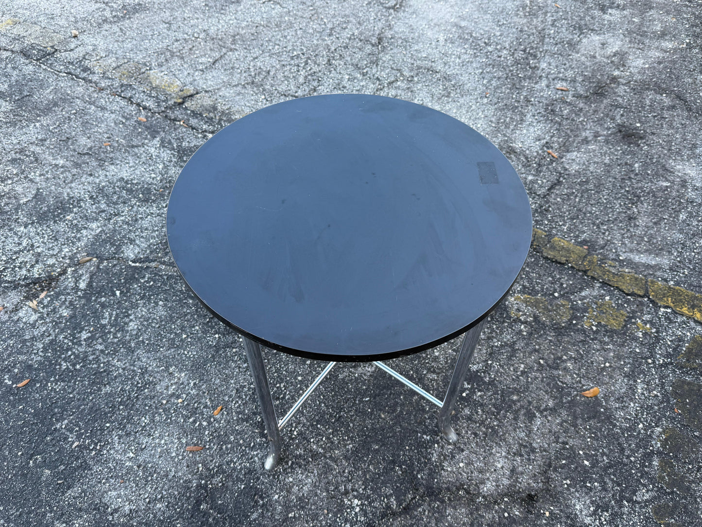 Frisman Vintage An Unusual Art Deco Table By Chrometube ca' 1930's