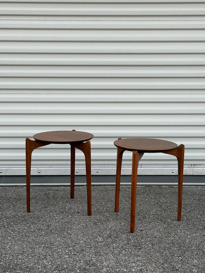 Frisman Vintage A Pair Of Vintage Mid Century Stacking Tables Adrian Pearsall Craft Associates