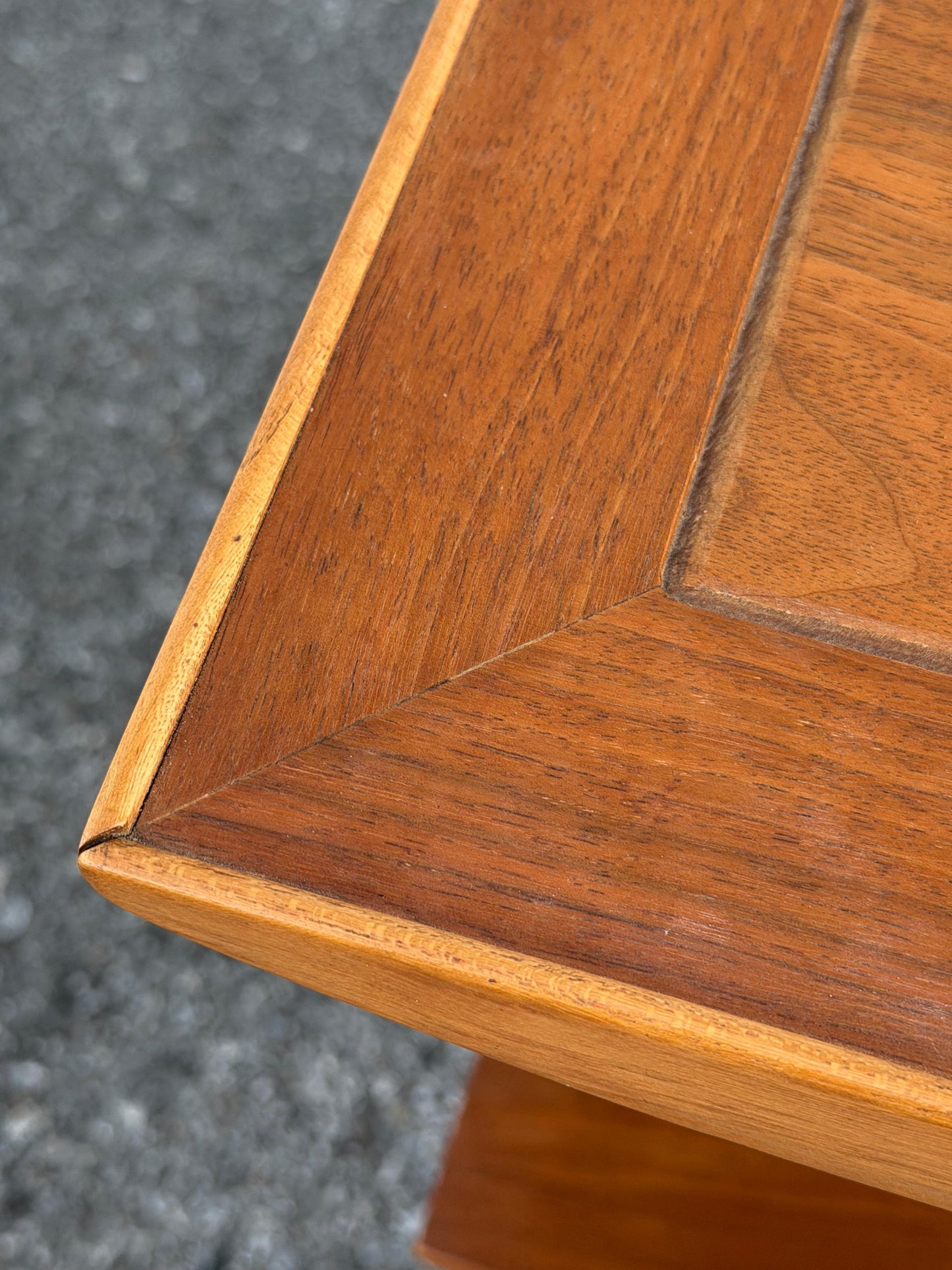 Frisman Vintage Unusual Console Table by Lane from the "Copenhagen" Collection ca' 1950's
