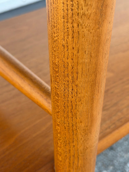 Frisman Vintage Unusual Console Table by Lane from the "Copenhagen" Collection ca' 1950's