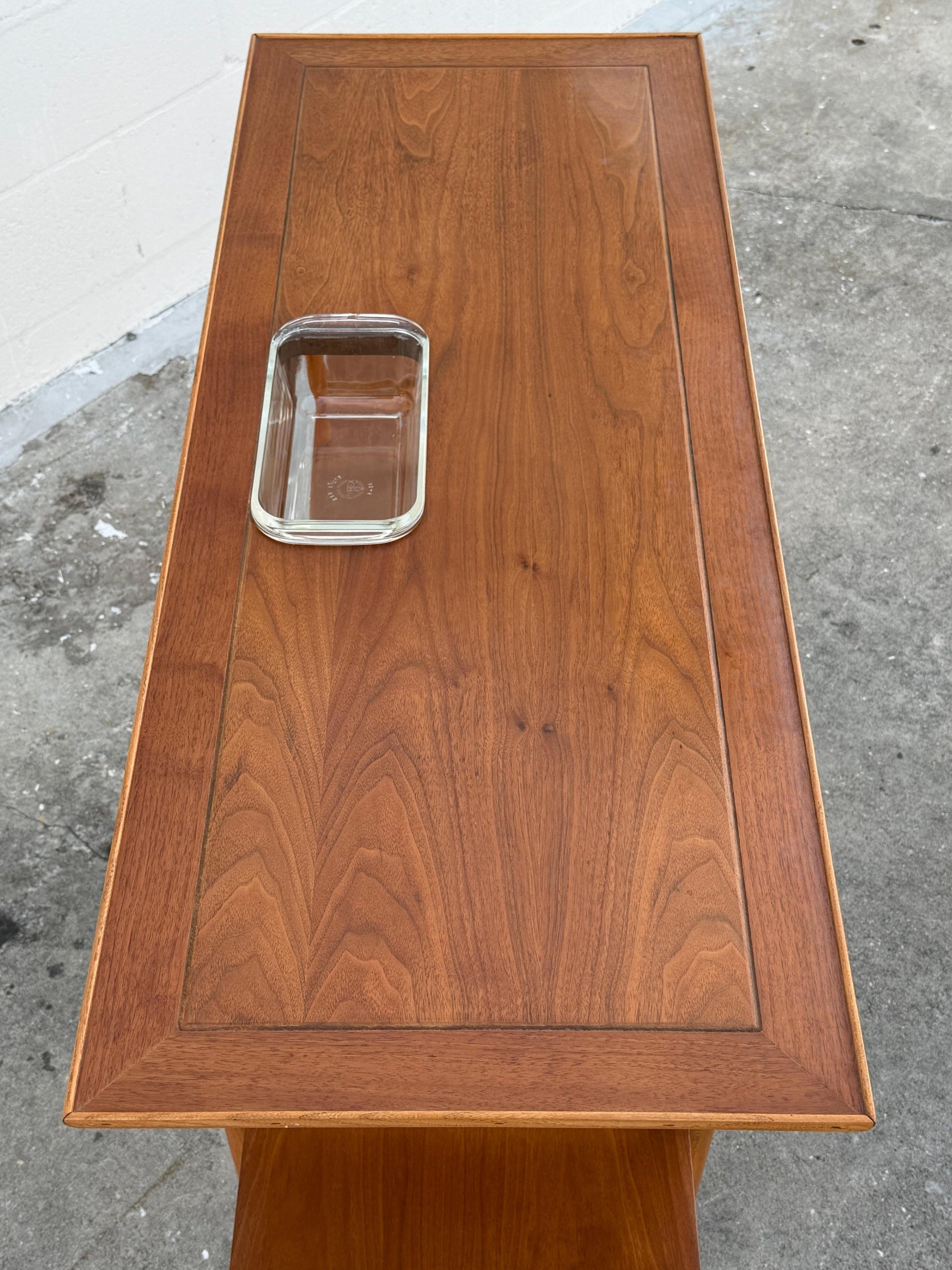 Frisman Vintage Unusual Console Table by Lane from the "Copenhagen" Collection ca' 1950's