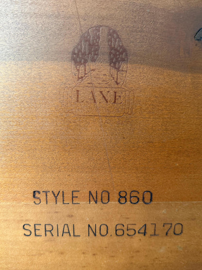 Frisman Vintage Unusual Console Table by Lane from the "Copenhagen" Collection