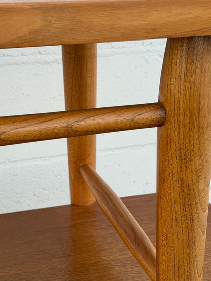 Frisman Vintage Unusual Console Table by Lane from the "Copenhagen" Collection ca' 1950's