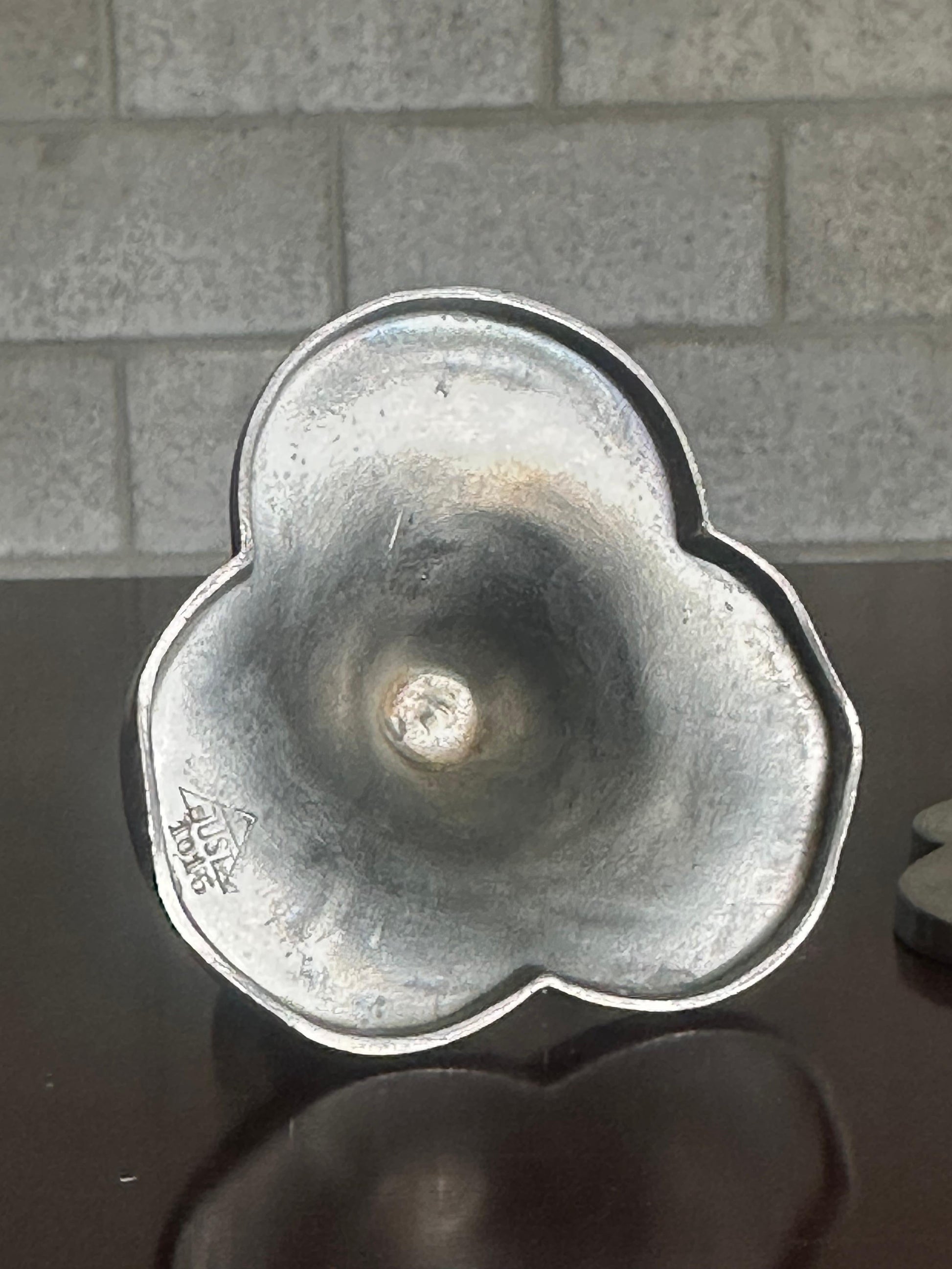 Frisman Vintage 1930s Pewter Candle Holders by Just Andersen, Denmark- A Pair