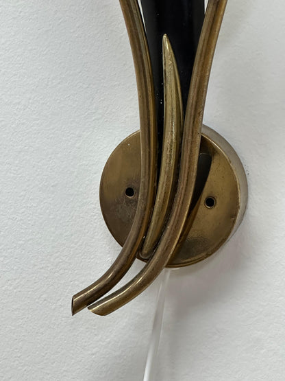 Frisman Vintage 1940s Wall Light by Einar Bäckström, Sweden, Organic Modern