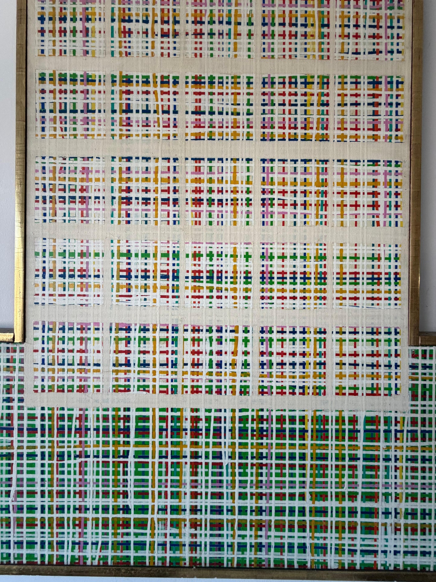 Frisman Vintage Abstract Relief By Frederic Karoly 19631963