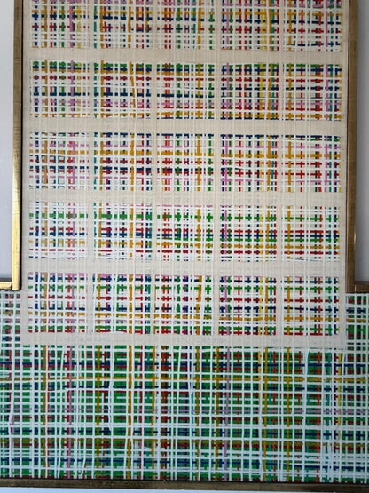 Frisman Vintage Abstract Relief By Frederic Karoly 19631963