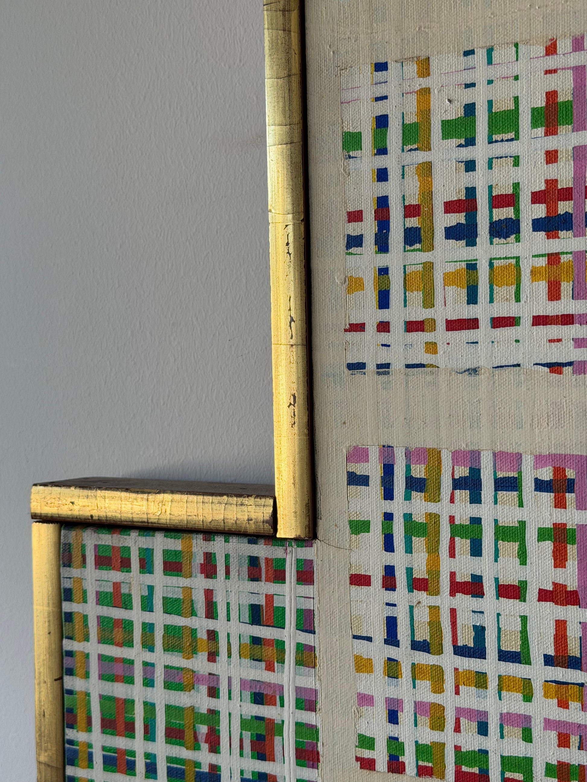 Frisman Vintage Abstract Relief By Frederic Karoly 19631963