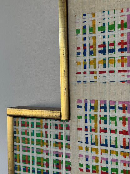 Frisman Vintage Abstract Relief By Frederic Karoly 19631963