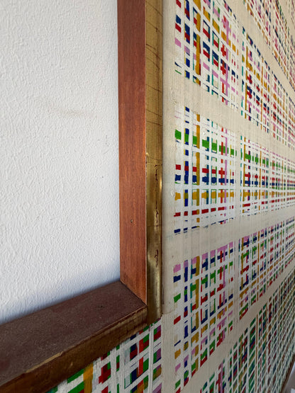 Frisman Vintage Abstract Relief By Frederic Karoly 19631963